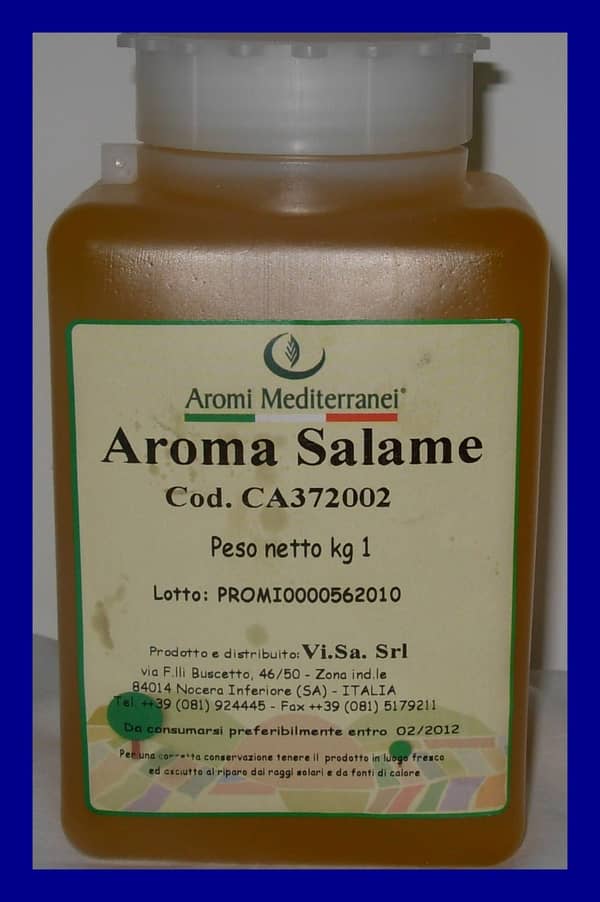 Mediterranea Budella Alcamo (Trapani) Aroma salame per la produzione di insaccati stagionati